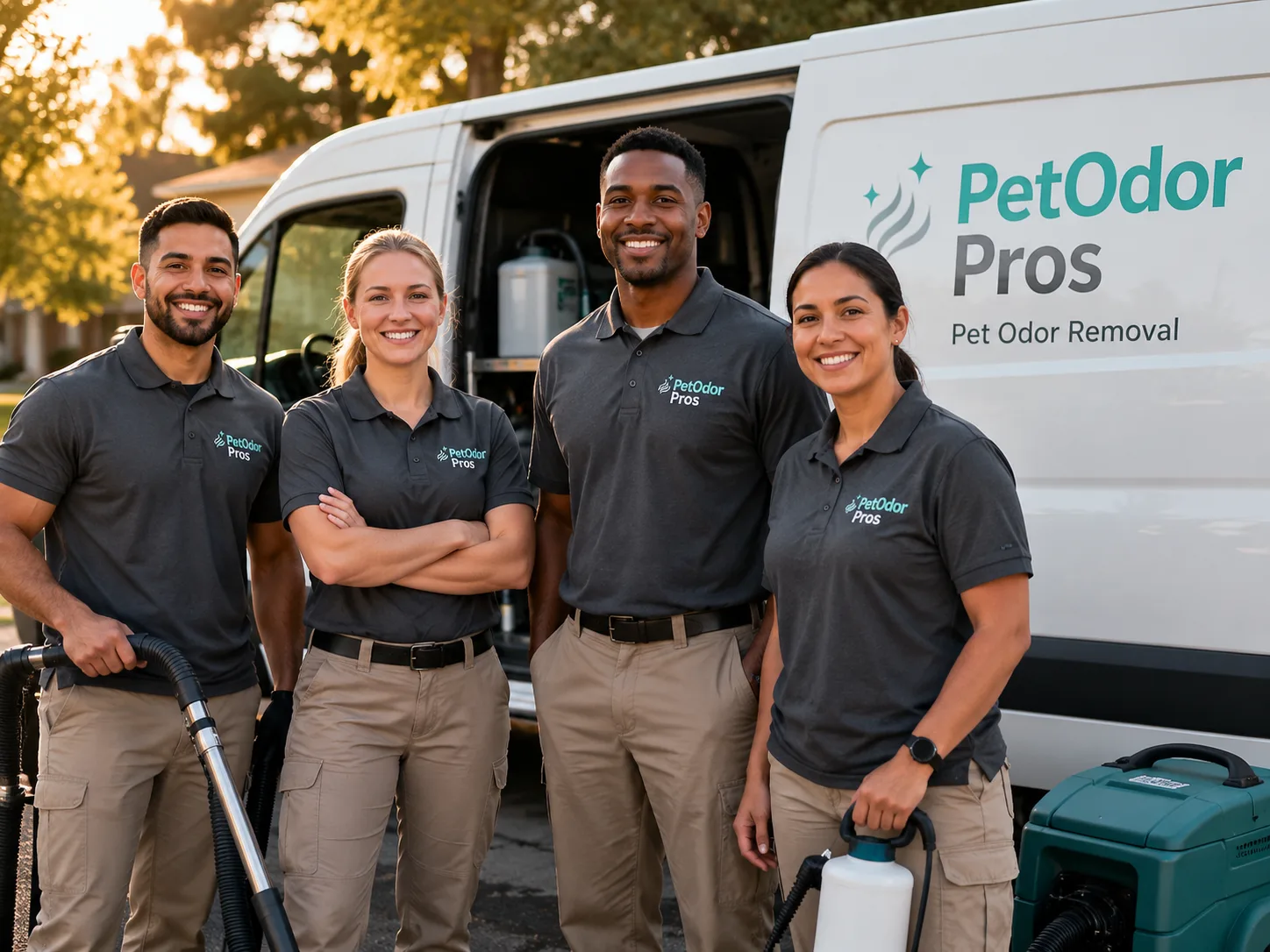 Pet Odor Removal team serving Larslan, MT